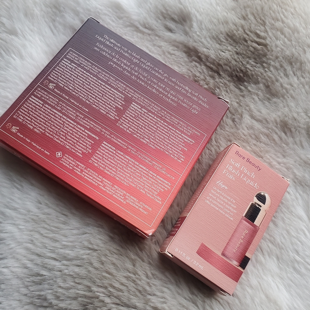 Rare Beauty Blush and Glow Set & Soft Pinch Liquid Blush Mini in Hope - Picture 3 of 5